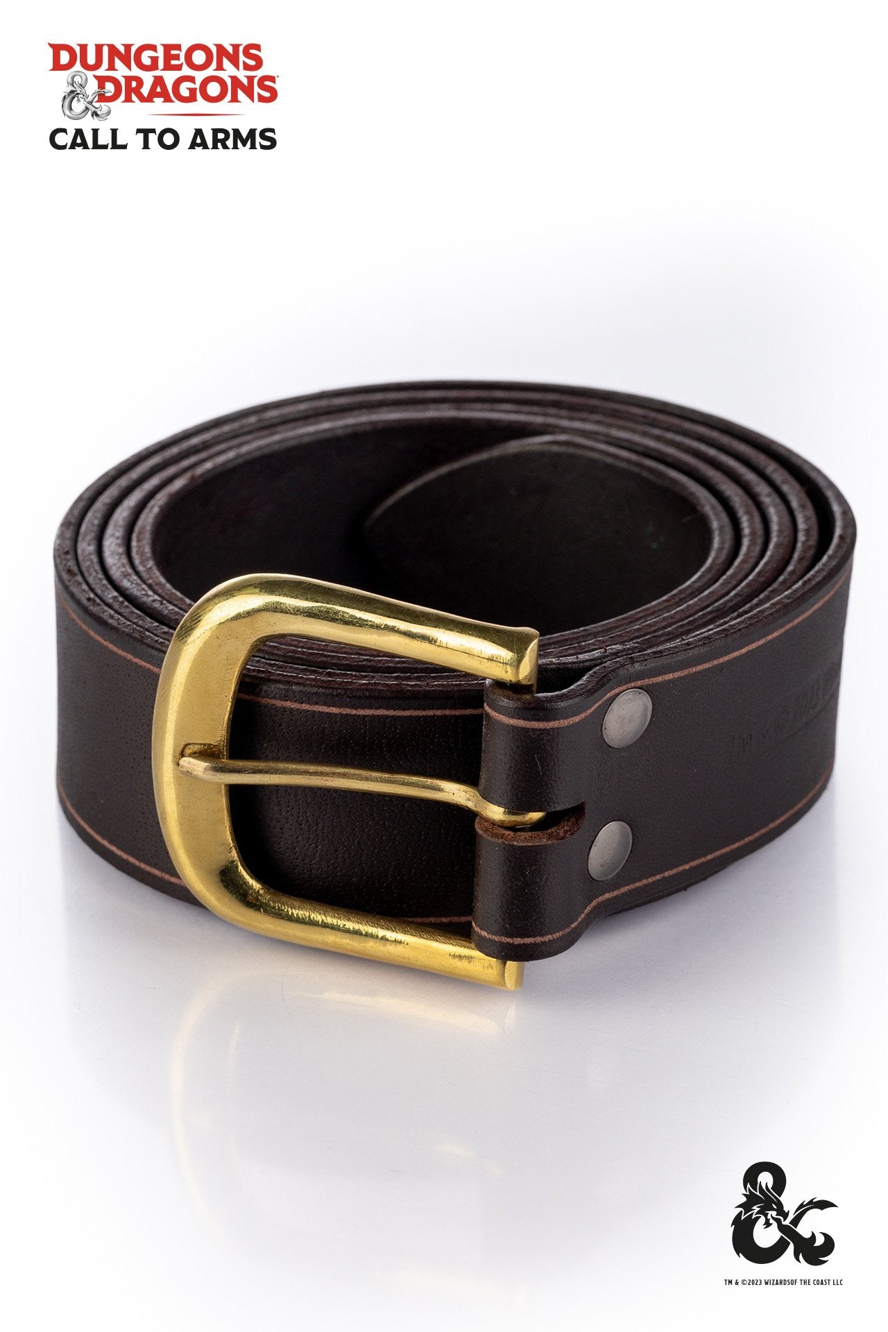 Dungeons & Dragons Leather Belt Brown - Which Mark