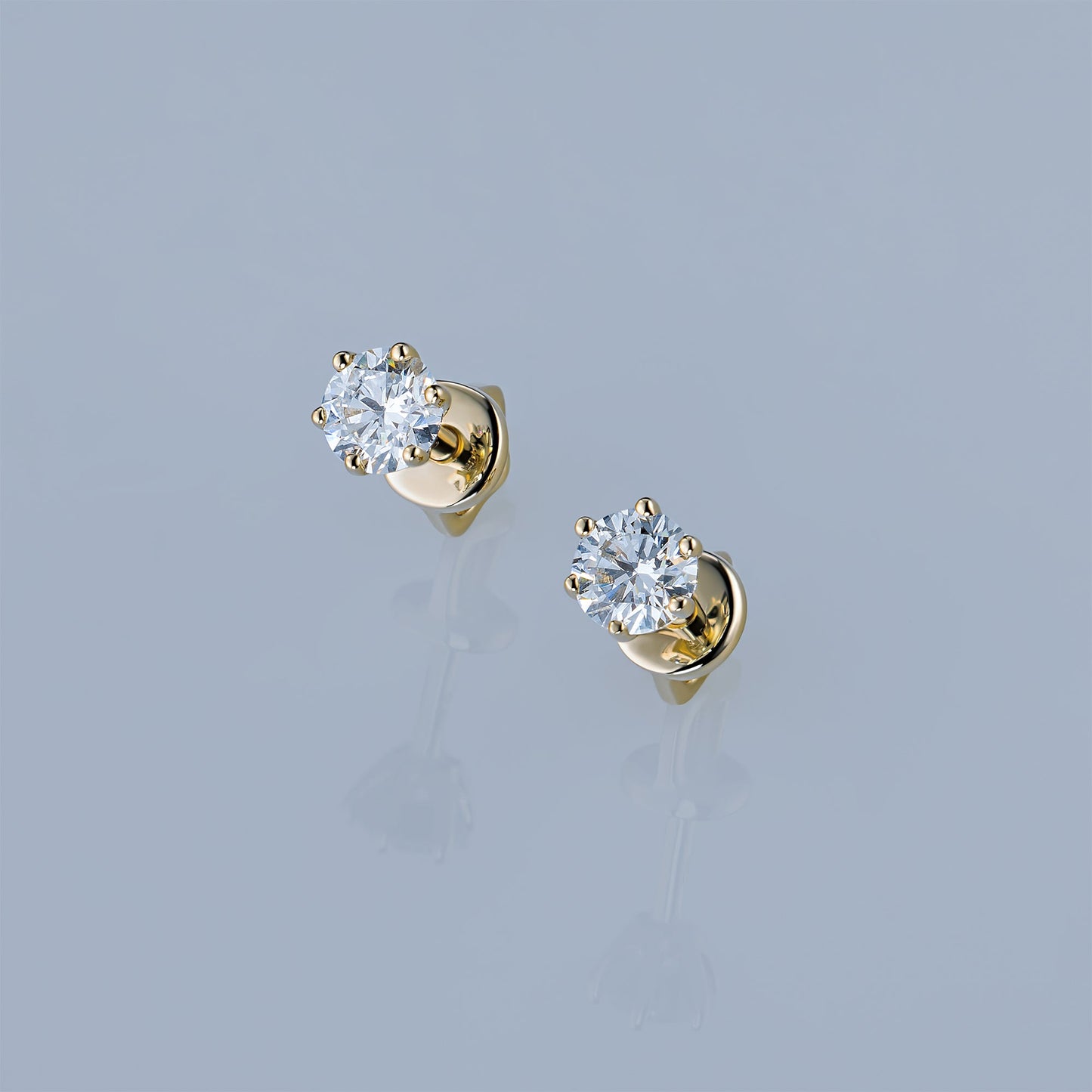 14K Yellow Gold Earring Studs - Which Mark