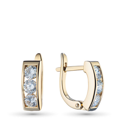 14K Yellow Gold Earrings - Which Mark