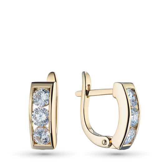14K Yellow Gold Earrings - Which Mark