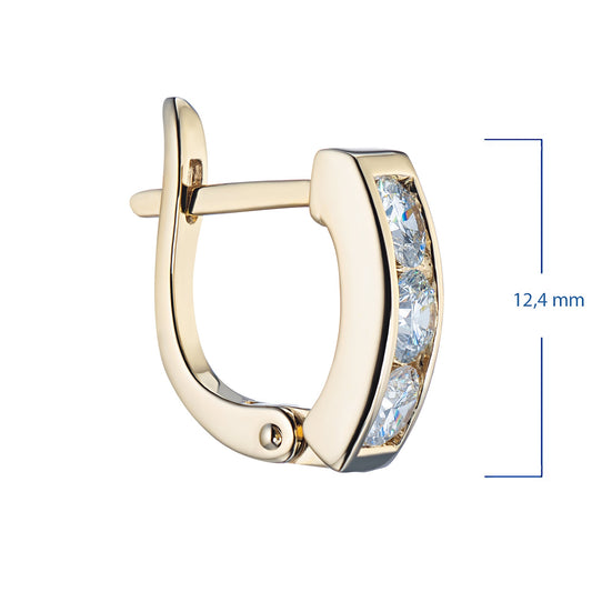 14K Yellow Gold Earrings - Which Mark