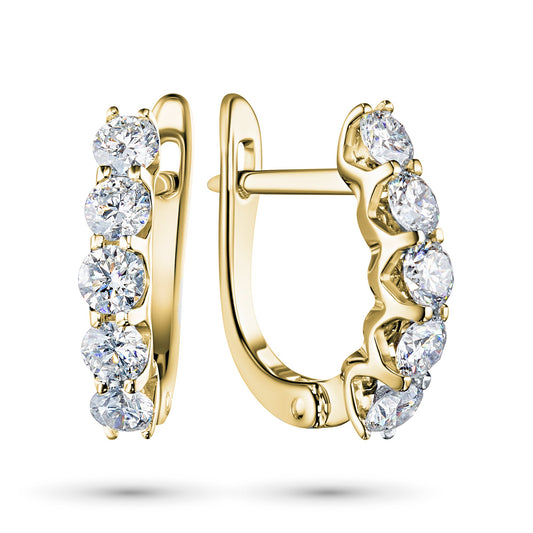 14K Yellow Gold Earrings - Which Mark