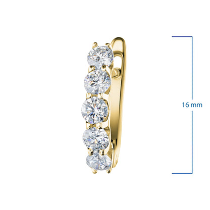 14K Yellow Gold Earrings - Which Mark