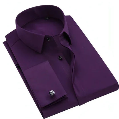 Men DressShirt Long Sleeve Shirt - Which Mark