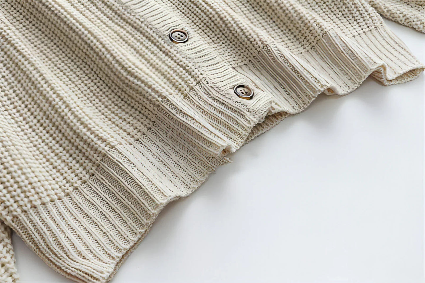 Both Sides Wear A Sweater Temperament Commuting Loose Solid Color - Which Mark