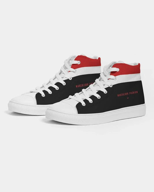wakerlook Men's Hightop Canvas Shoe - Which Mark