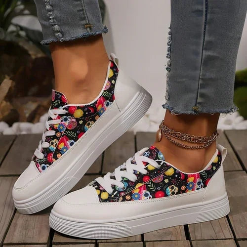 Canvas Shoes For Women Fashion Breathable Versatile Flats Student - Which Mark