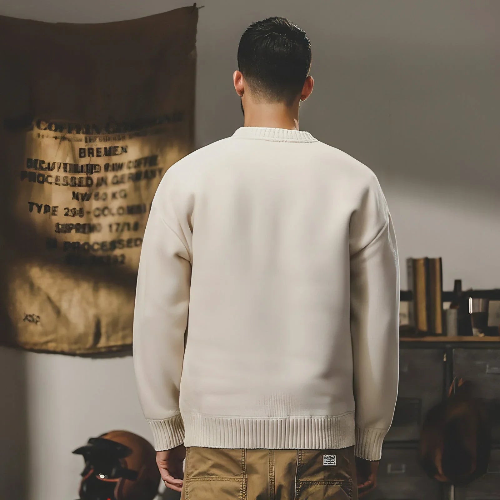 A.1 Men's Inner Wear Base Knitwear Sweater - Which Mark