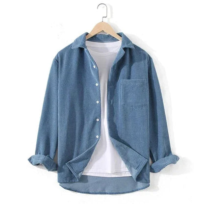 Men's Loose Casual Sleeve DressShirt - Which Mark