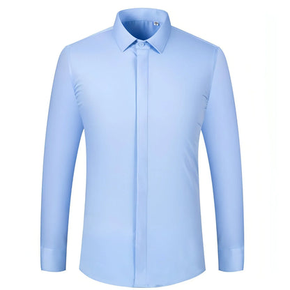 Men DressShirt Long Sleeve Shirt - Which Mark