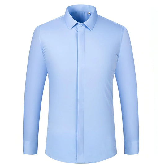 Men DressShirt Long Sleeve Shirt - Which Mark