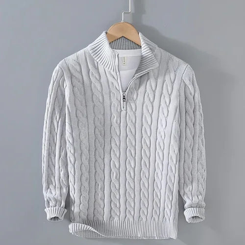 New Men's Warm Thick Needle Turtleneck Sweater Men - Which Mark