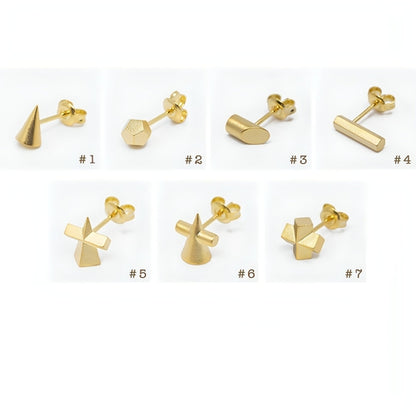 Women's Simple Minimalist Sketch Geometric Earrings - Which Mark