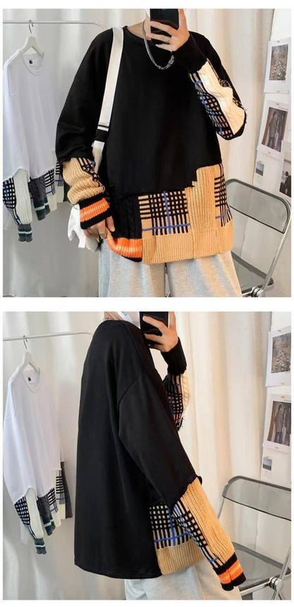Ins National Fashion Brand Boys' Knitwear Sweater Youth Men - Which Mark