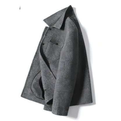Cashmere Short Wool Jacket Men - Which Mark