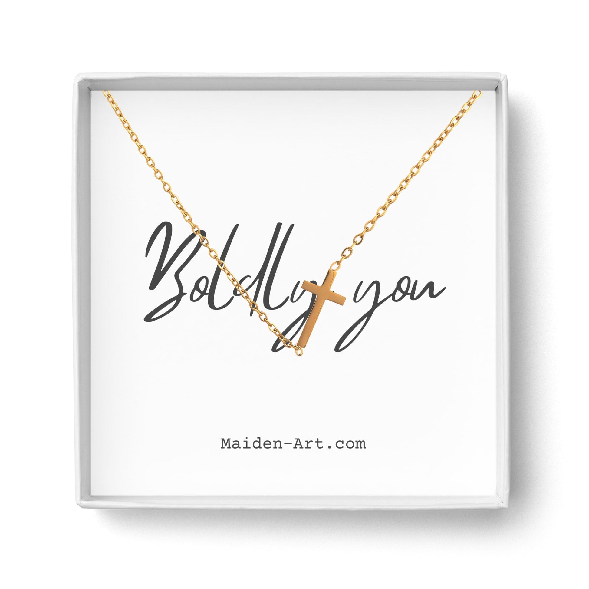 14K gold necklace | Gold Plated Cross Pendant Necklace - Which Mark