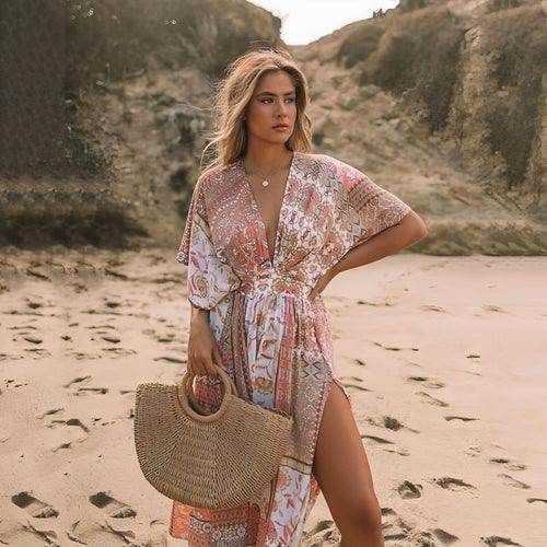 Fashion Spring Printing Dress Women - Which Mark