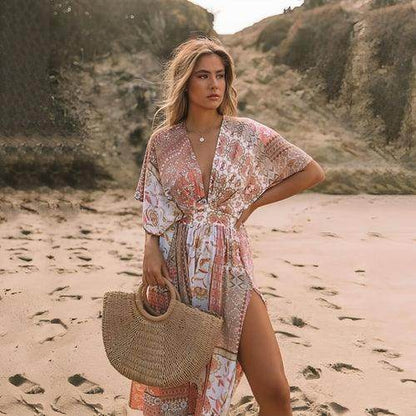 Fashion Spring Printing Dress Women - Which Mark