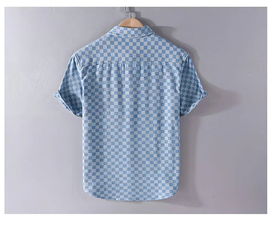 Men DressShirt Casual Cotton - Which Mark