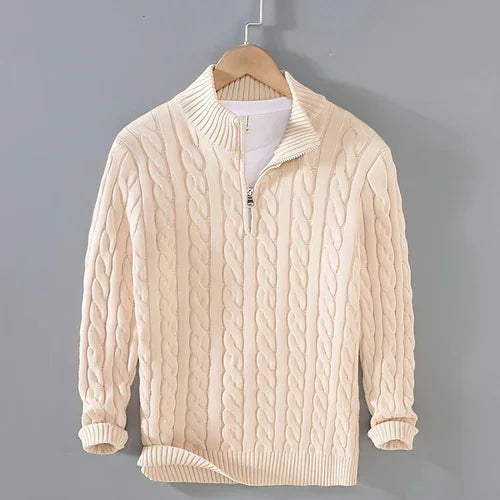 New Men's Warm Thick Needle Turtleneck Sweater Men - Which Mark