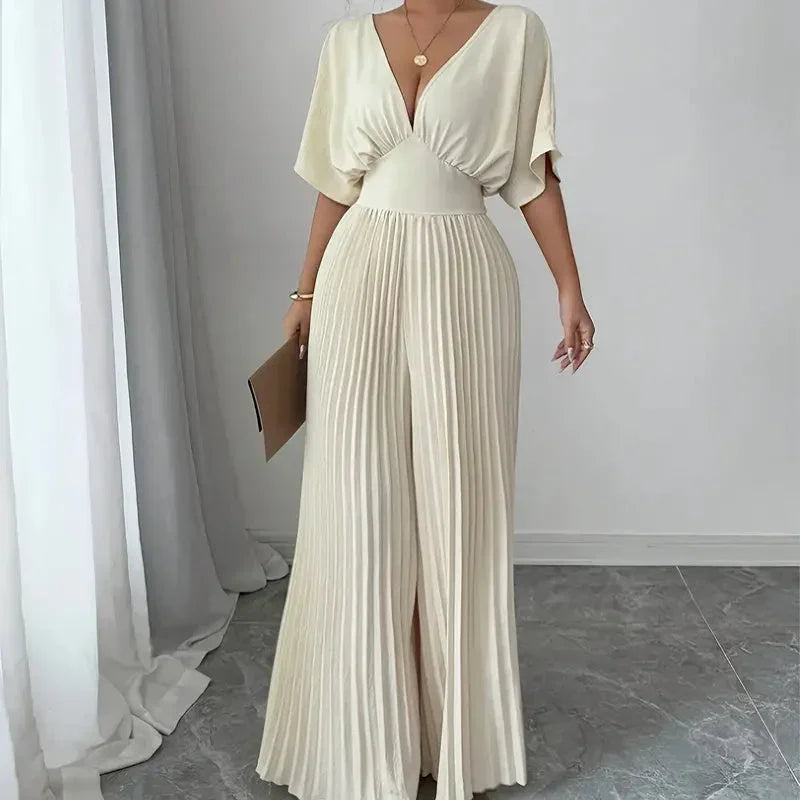 25 Edition – Pleated Wrap-Style Maxi Dress - Which Mark