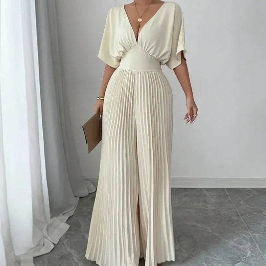 25 Edition – Pleated Wrap-Style Maxi Dress - Which Mark
