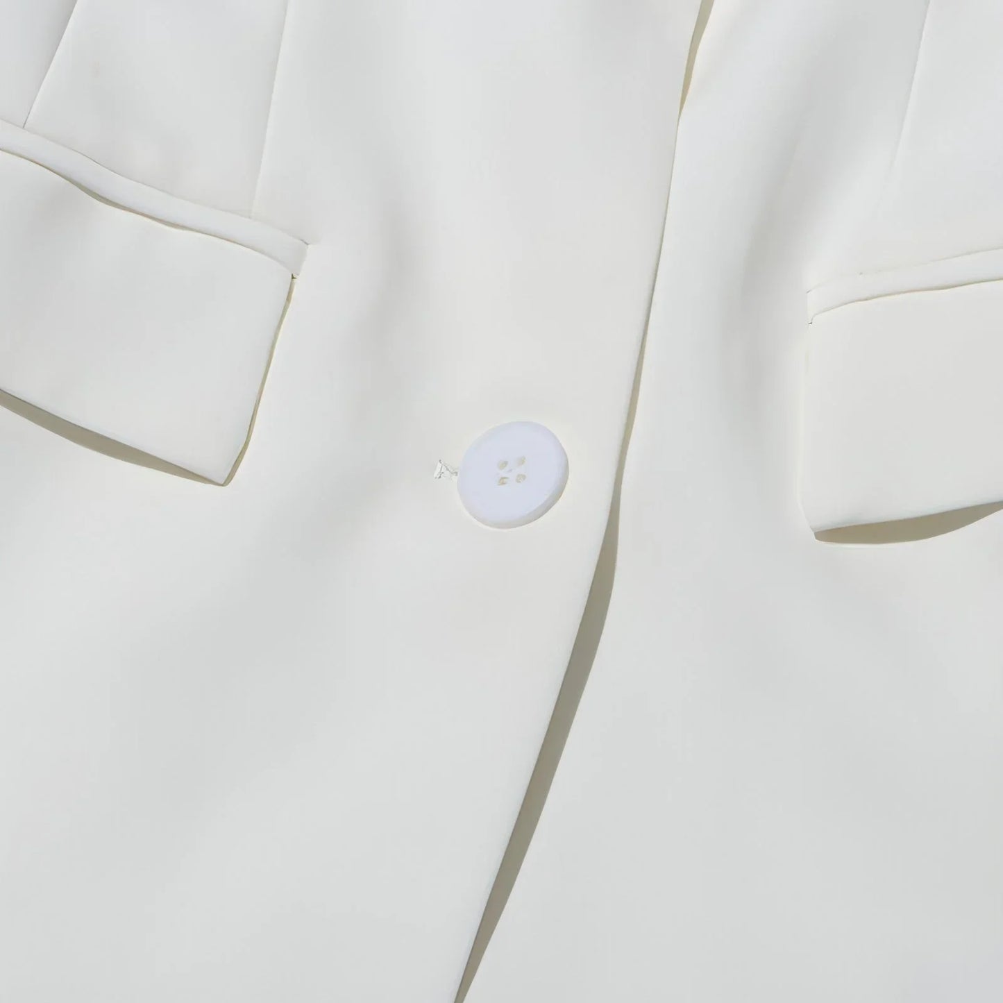Fashion Slim Fit Patchwork Suit Jacket For Women - Which Mark