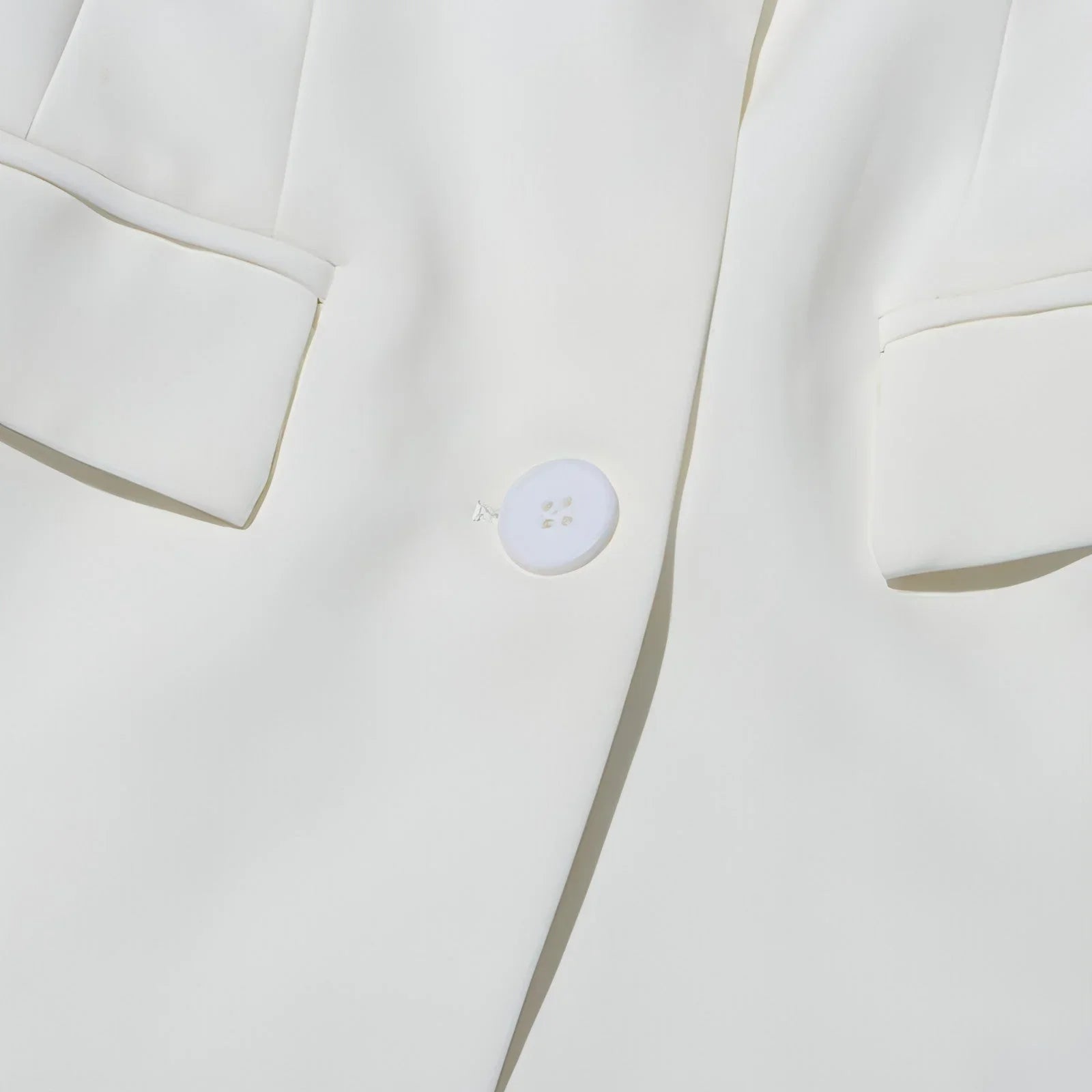 Fashion Slim Fit Patchwork Suit Jacket For Women - Which Mark