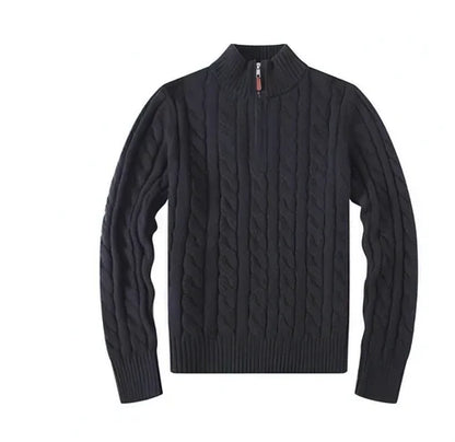 New Men's Warm Thick Needle Turtleneck Sweater Men - Which Mark