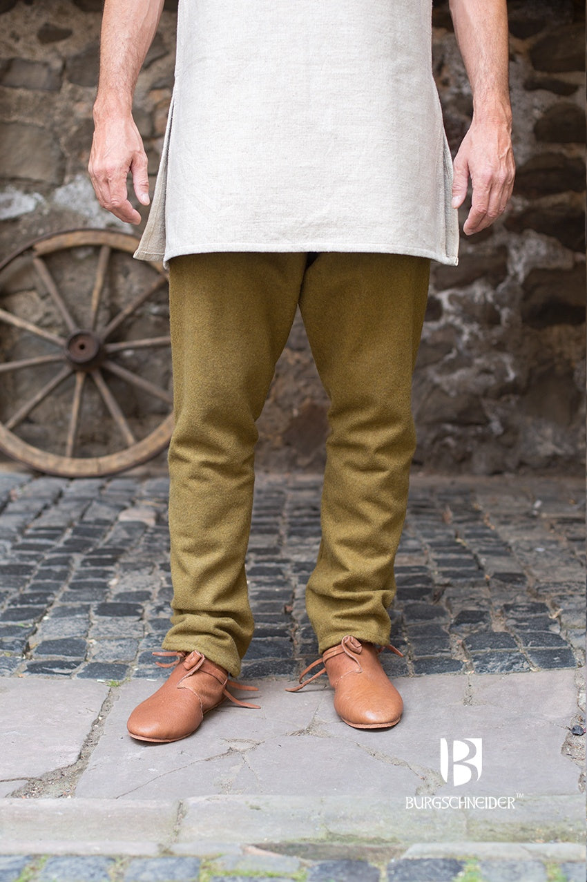 Wool Thorsberg Pants Fenris Autumn Green - Which Mark