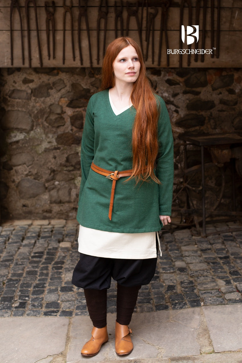 Short Tunic Frekja Green - Which Mark
