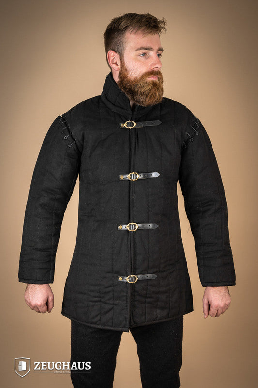 Gambeson With Removable Laced Arms Black - Which Mark