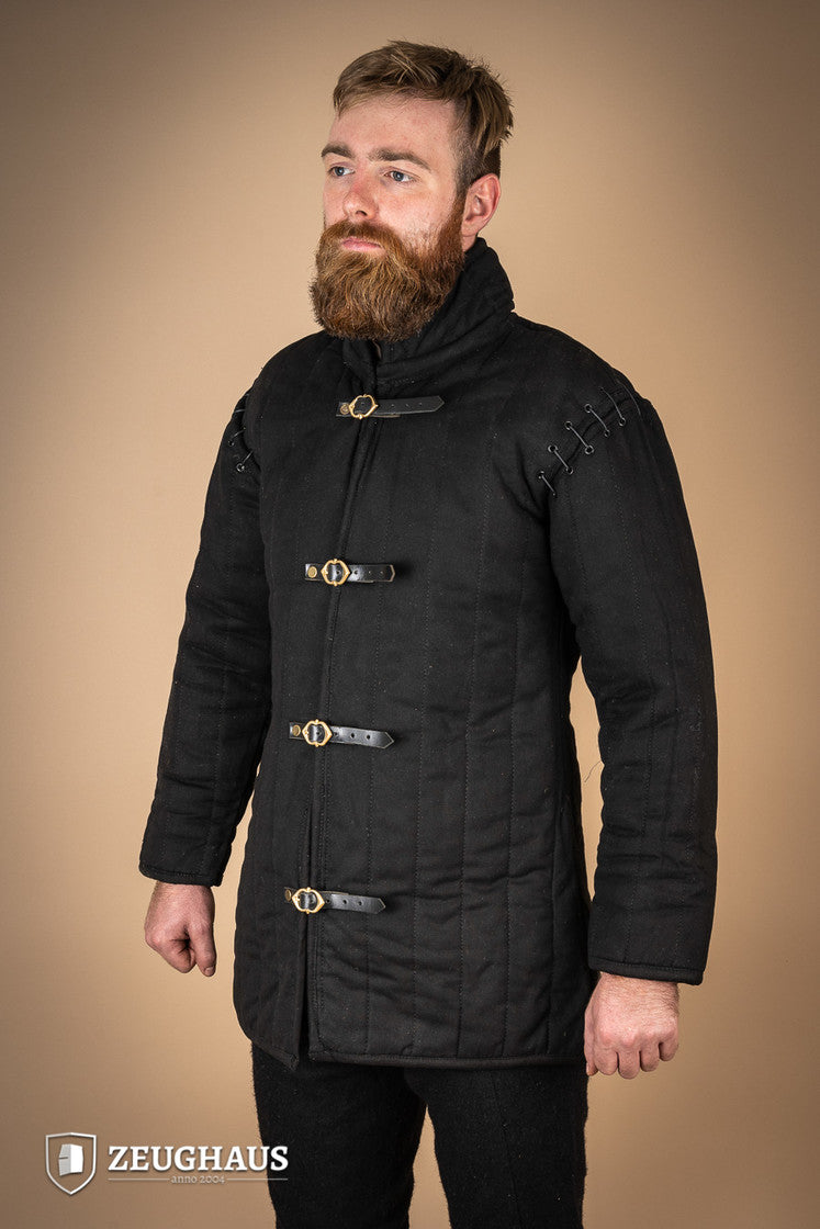 Gambeson With Removable Laced Arms Black - Which Mark