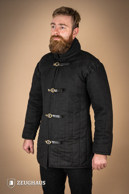 Gambeson With Removable Laced Arms Black - Which Mark