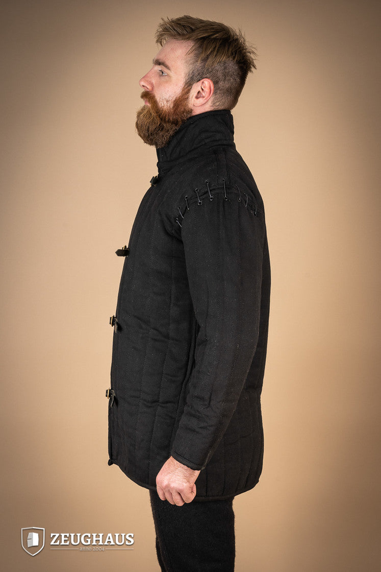 Gambeson With Removable Laced Arms Black - Which Mark