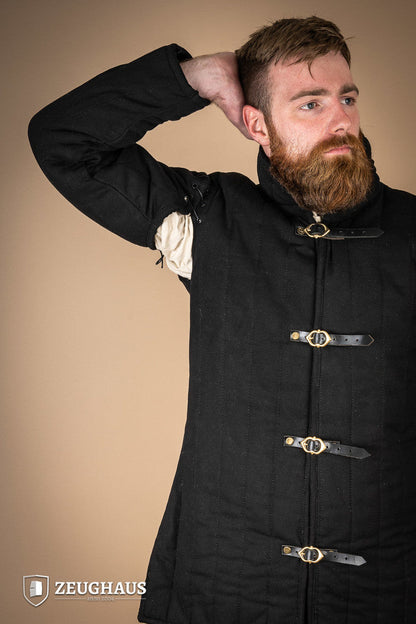 Gambeson With Removable Laced Arms Black - Which Mark