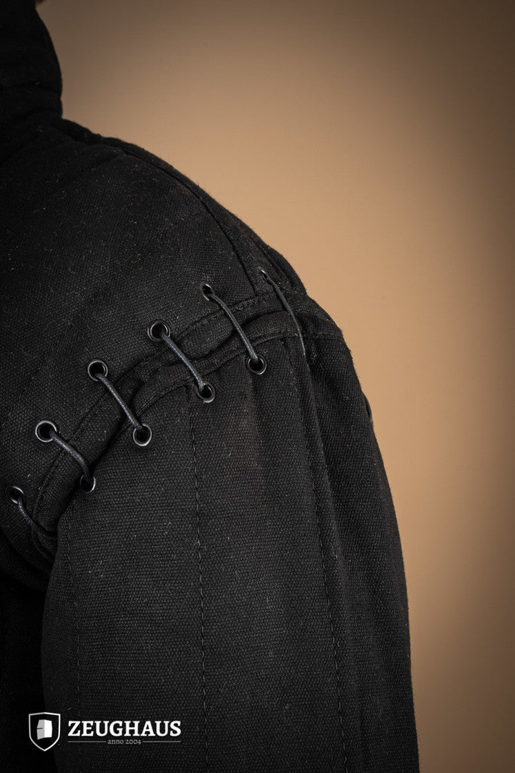 Gambeson With Removable Laced Arms Black - Which Mark