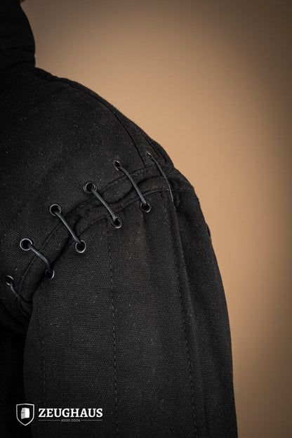 Gambeson With Removable Laced Arms Black - Which Mark