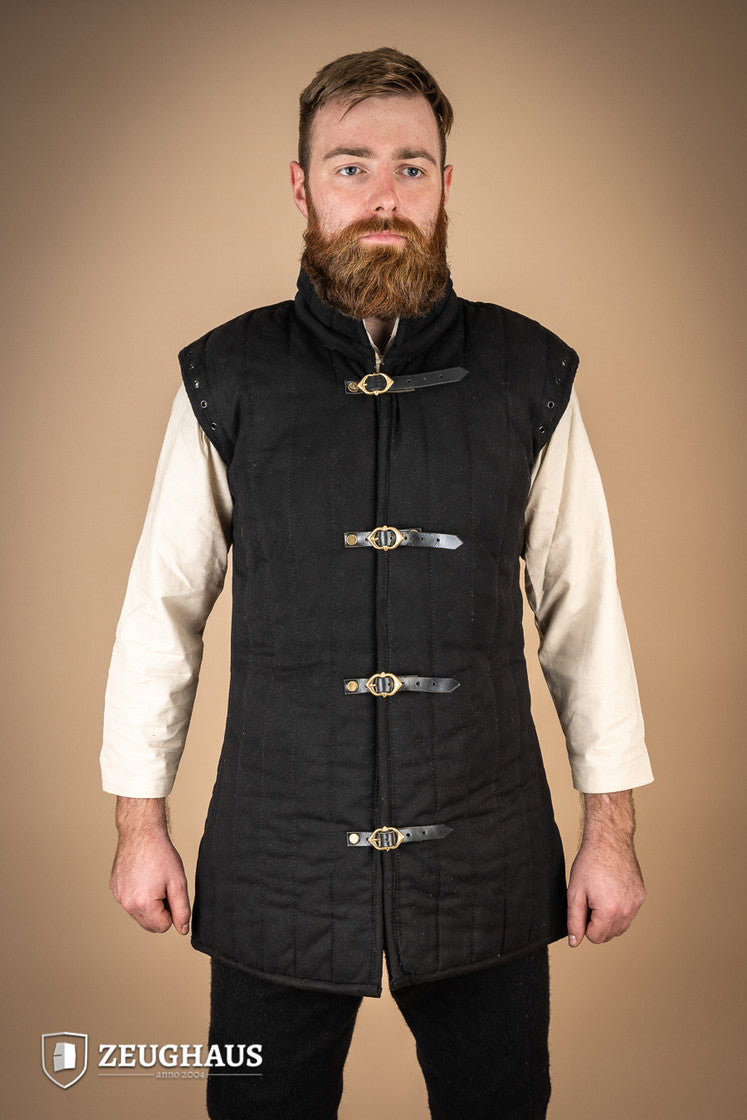 Gambeson With Removable Laced Arms Black - Which Mark
