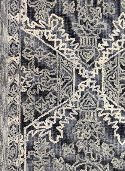 Modern Trace Collection Carpet Rectangular Shape Multicolor Wool Area - Which Mark