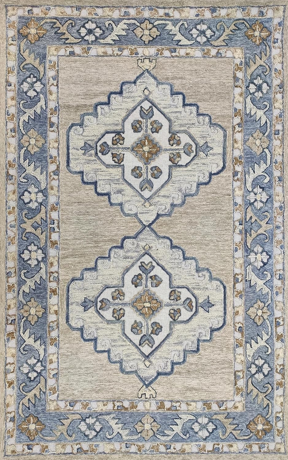 Kilims Rectangular Wool Matarial with Soft and 100% Imported Woolen - Which Mark