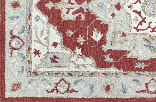 Agra Rectangular Wool Matarial with Soft and 100% Imported Woolen - Which Mark
