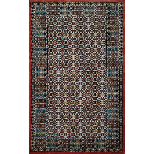 2.5×4 Feet Hand Knotted Wool Carpet Copper - Which Mark
