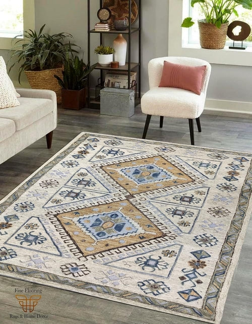 Kilims Rectangular Wool Matarial with Soft and 100% Imported Woolen - Which Mark