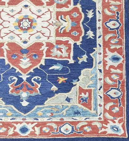 Agra Rectangular Wool Matarial with Soft and 100% Imported Woolen - Which Mark