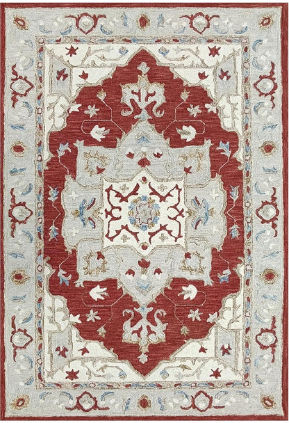 Agra Rectangular Wool Matarial with Soft and 100% Imported Woolen - Which Mark