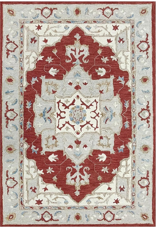 Agra Rectangular Wool Matarial with Soft and 100% Imported Woolen - Which Mark