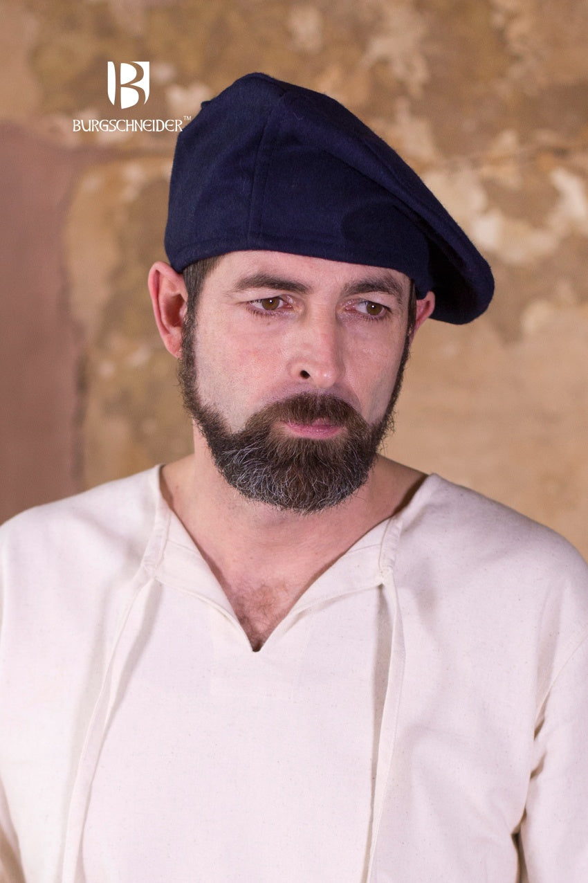 Wool Beret Harald Blue - Which Mark