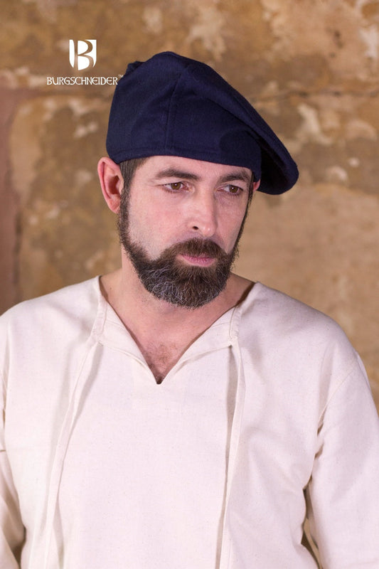 Wool Beret Harald Blue - Which Mark