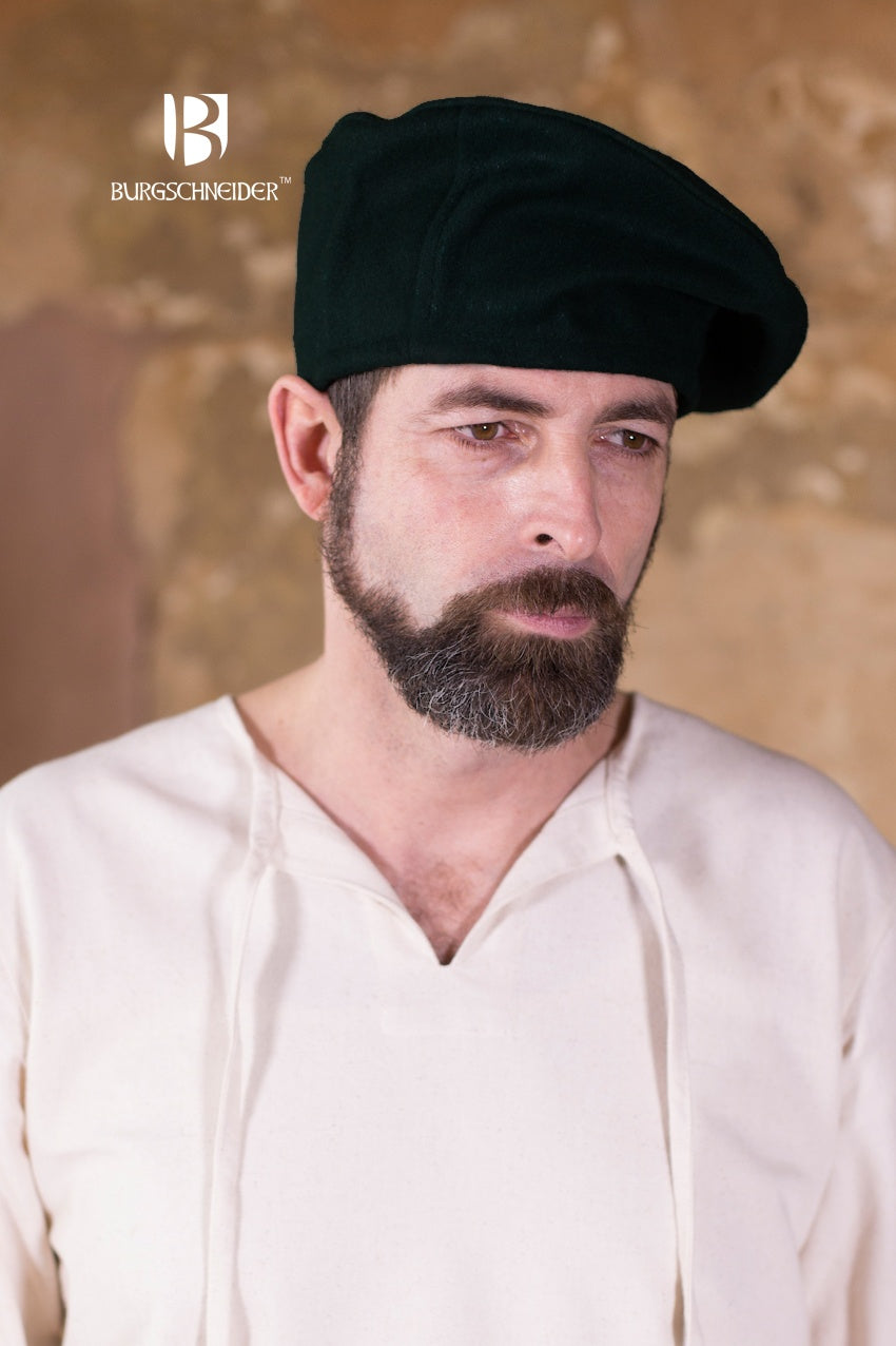 Wool Beret Harald Black - Which Mark